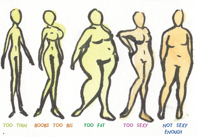 Illustration for article titled What I Learned When I Tried to Draw Myself Naked